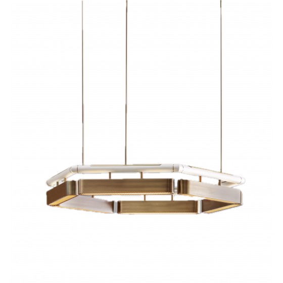 Bert Frank Colt Hexagon Pendant Lamp